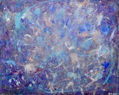 Convergence, Large Abstract painting by Goog