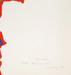 Famabru, Psychedelic Screenprint by Jacques Soisson