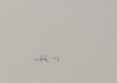 Condor, Minimalist Abstract Pencil Drawing by Lou Fink