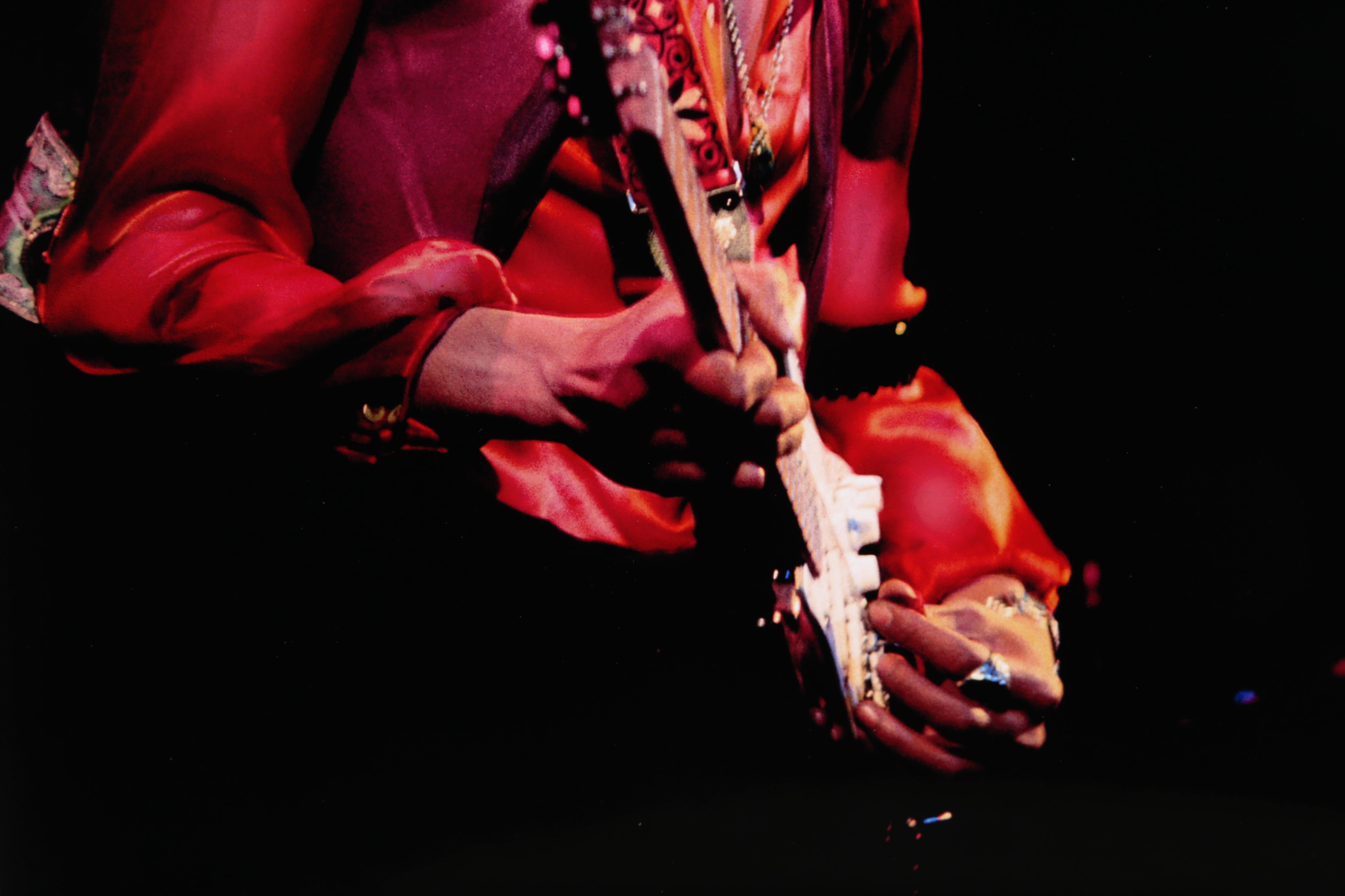 Jimi Hendrix, The Fillmore East First Show 12/31/69 - Photograph by Alan Herr