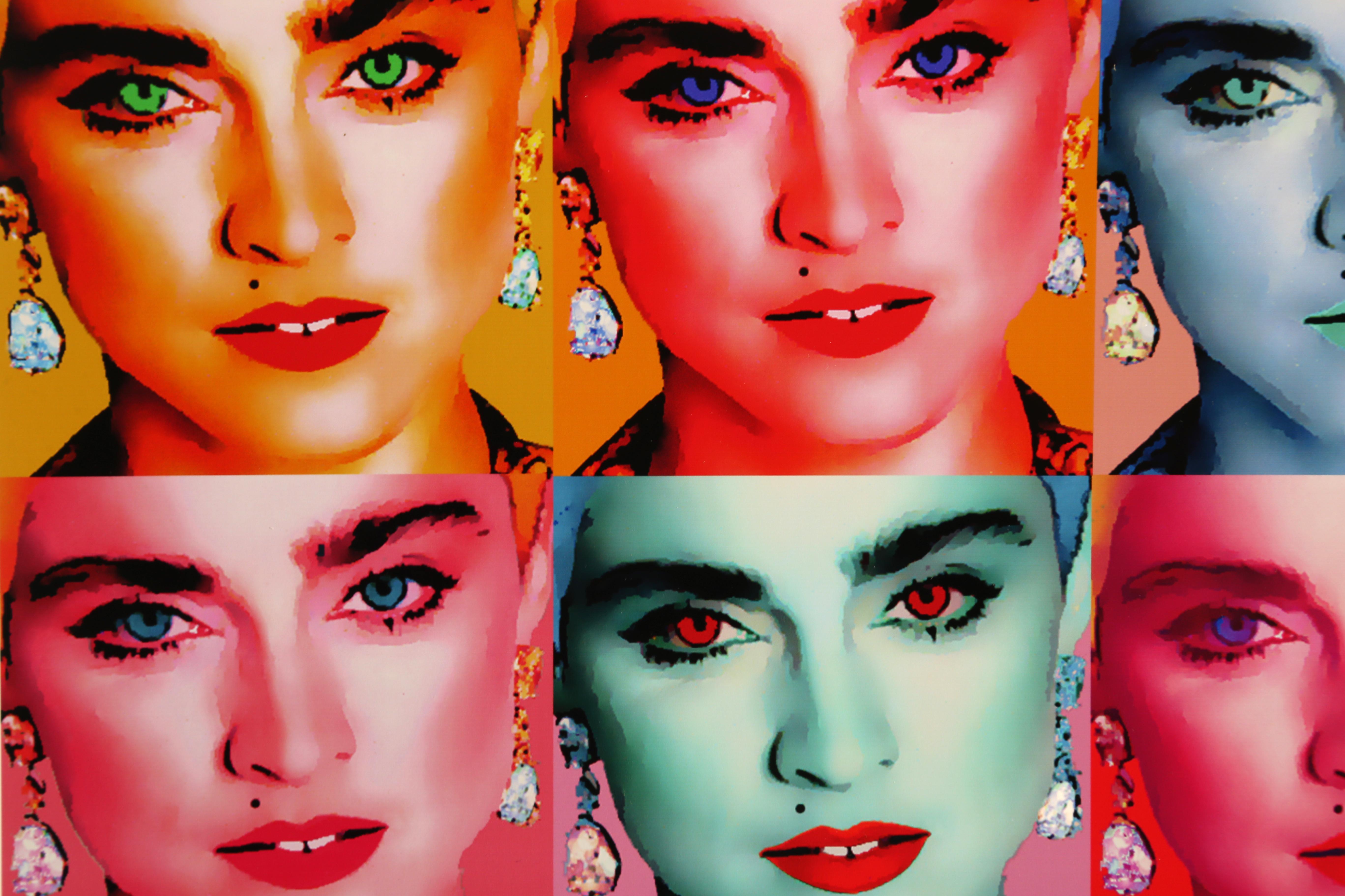 Twelve Madonnas, Pop Art Digital Print by Alan Herr For Sale 1