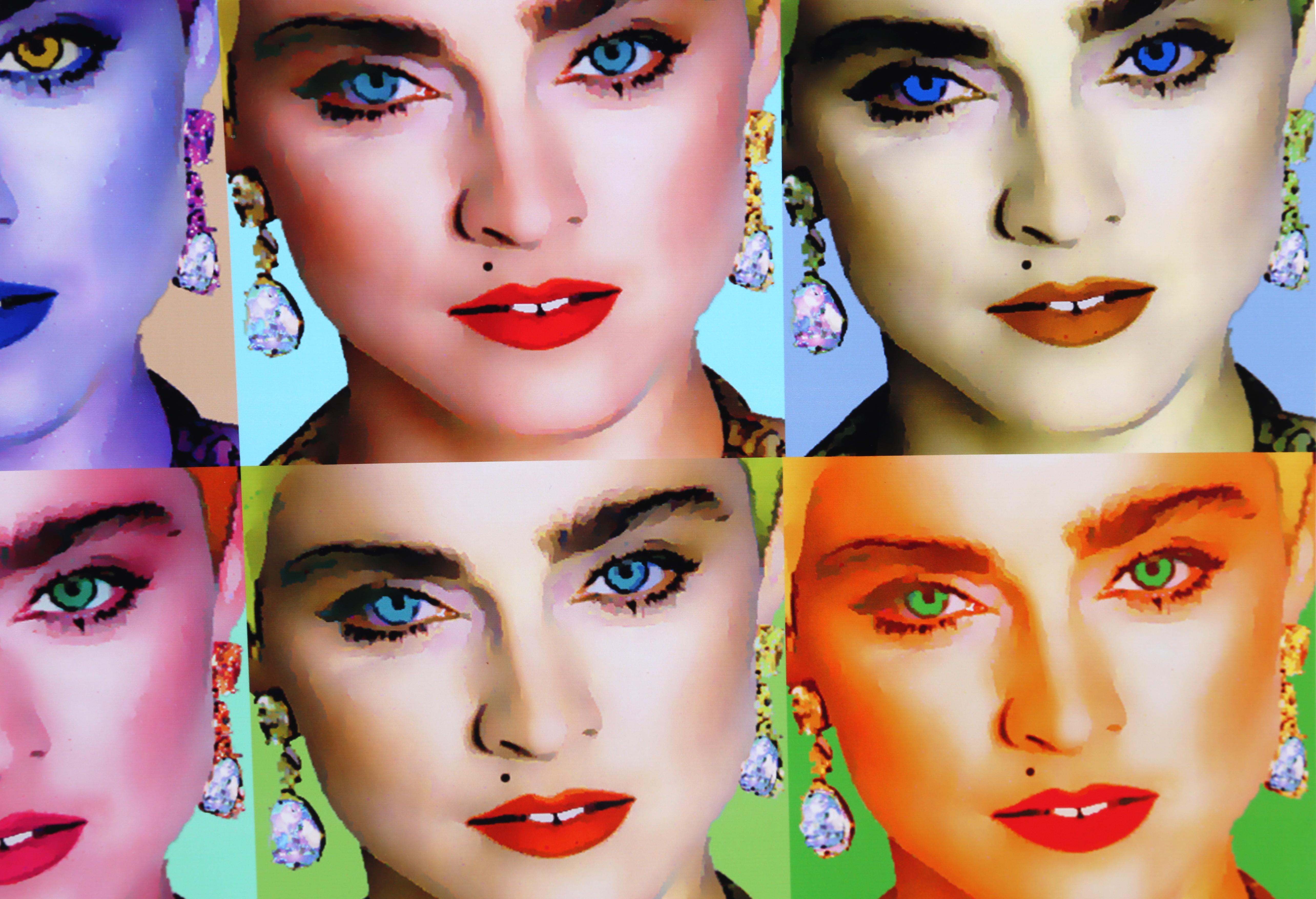 Twelve Madonnas, Pop Art Digital Print by Alan Herr For Sale 2