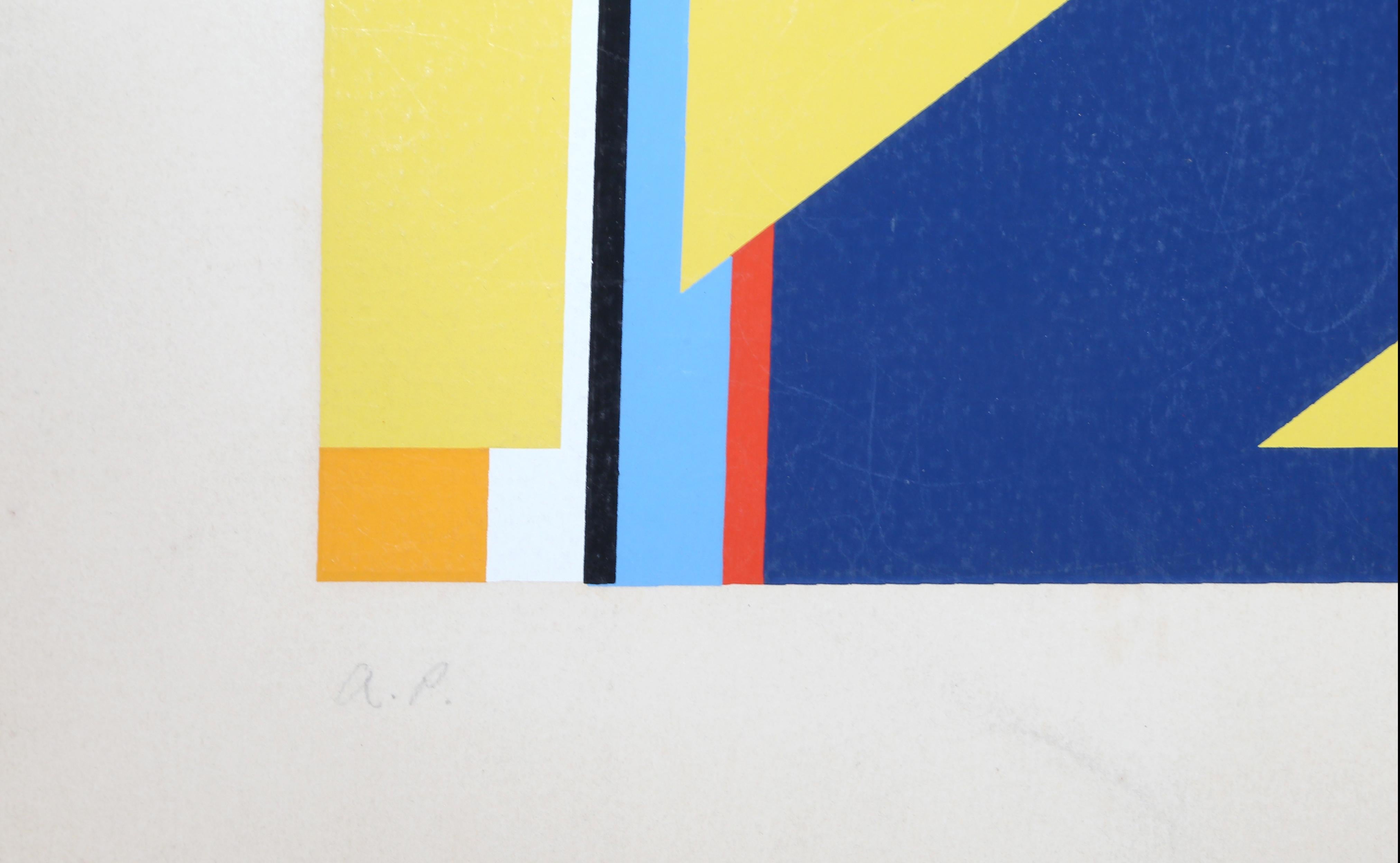 Libra - Abstract Print by Budd Hopkins