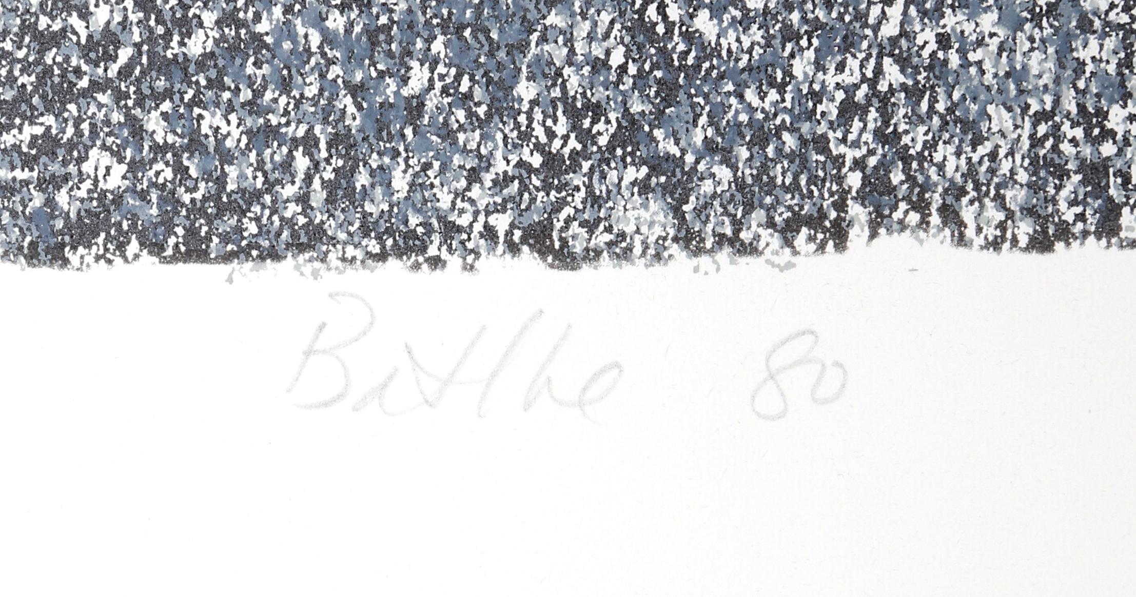 Collage-Elemente III, Minimalistischer Siebdruck von Georgette Batlle im Angebot 1