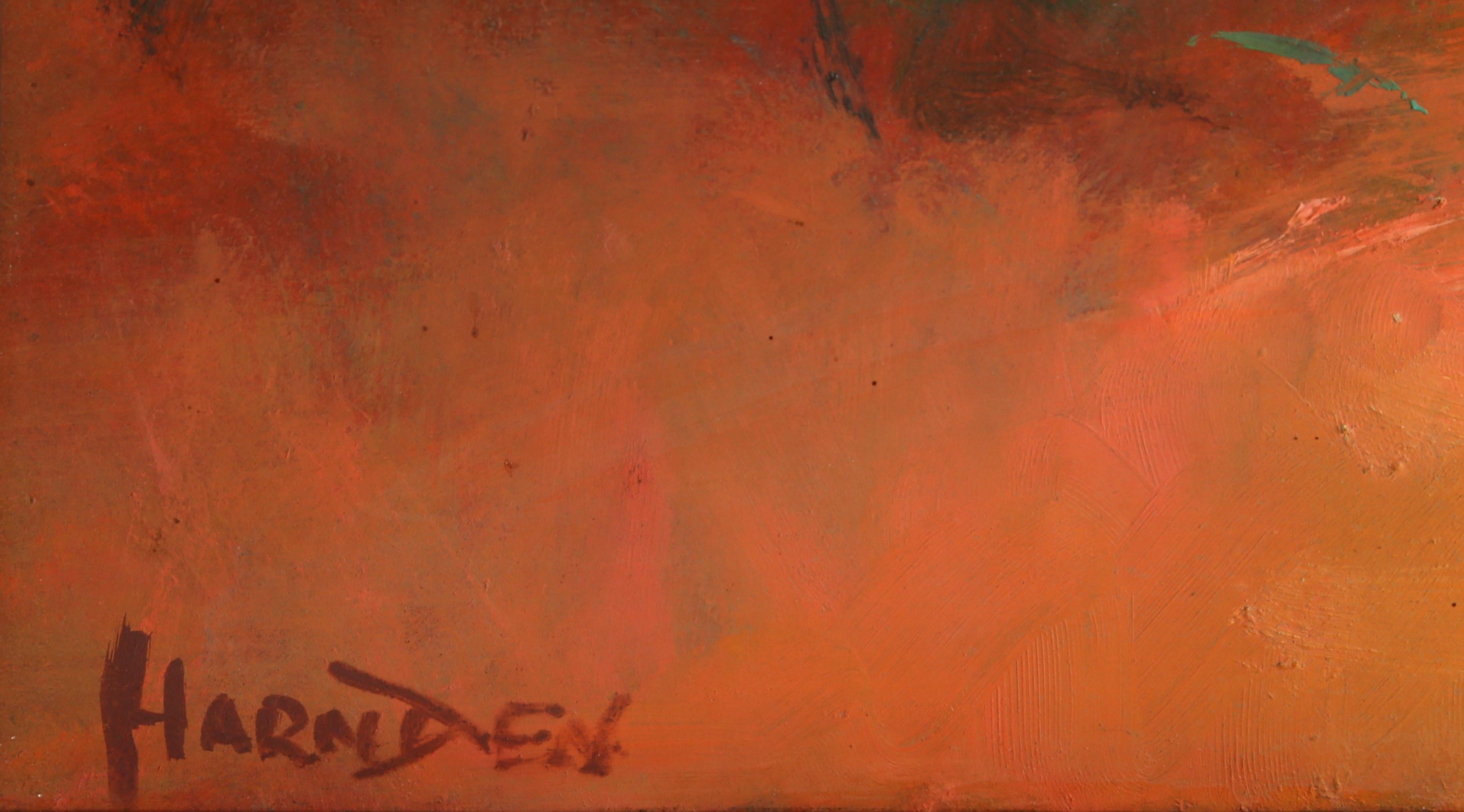 Director con orquesta, pintura al óleo figurativa de William Harnden en venta 3