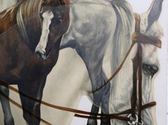 Pferde, Pop Art Lithographie von Popo and Ruby Lee