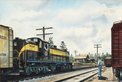 Used "Seaboard Railroad" Diesel Locomotive