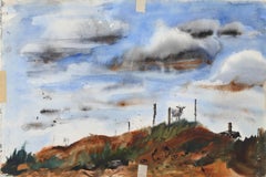 West Hampton, Impressionist Watercolor by Eve Nethercott
