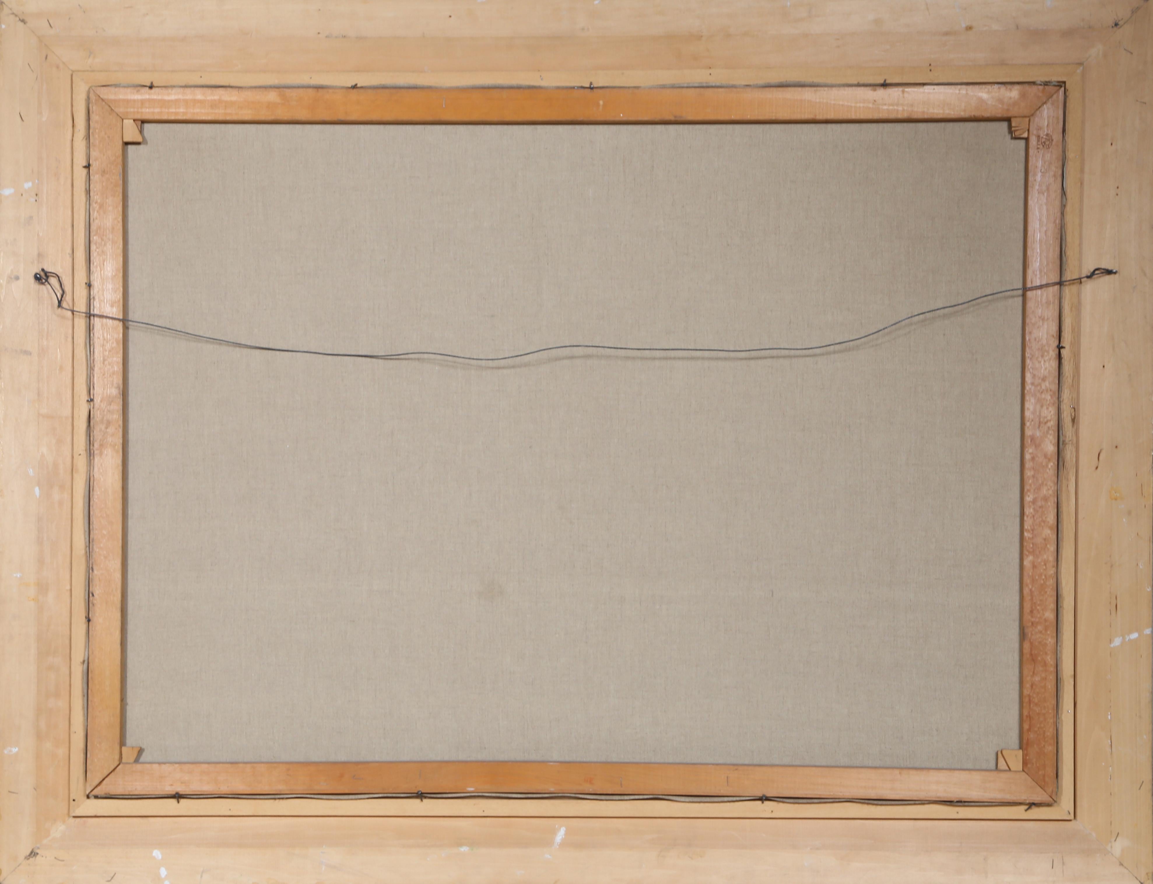 Donna beduina in viola, Quadro a olio moderno con cornice di Philippe Alfieri in vendita 2
