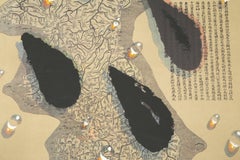 Gotas de agua, litografía de Kim Tschang-Yeul