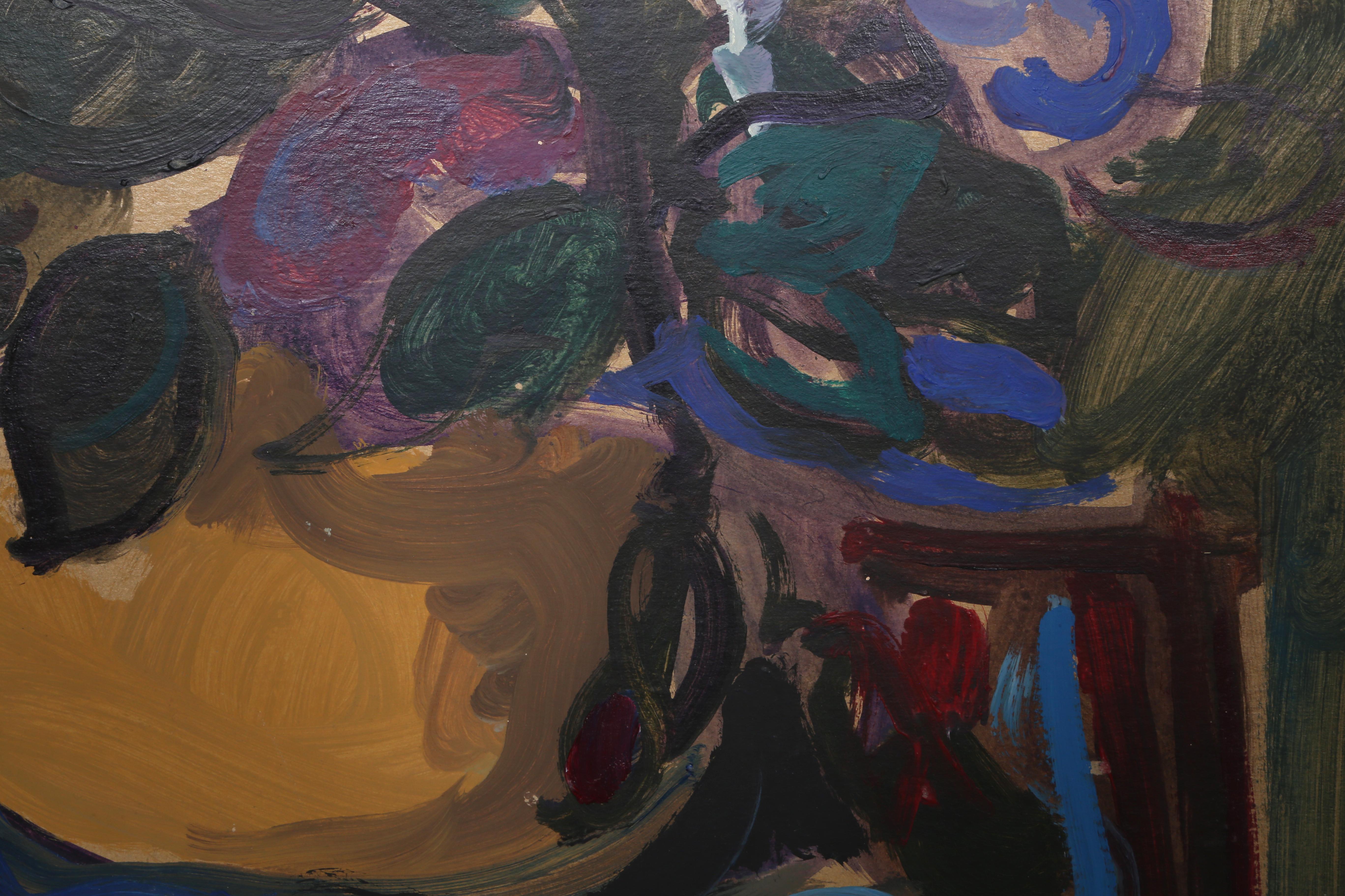 Artist: Moshe Rosentalis, Lithuanian (1922 - 2008)
Title: Flower Bouquet
Year: 1983
Medium: Gouache on Board, signed and dated
Size: 27.5 x 19.5 inches