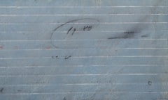 Dessin sur papier abstrait de Karl Fred Dahmen