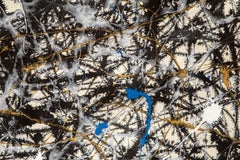 JP #1, grande dipinto espressionista astratto di William Hewes