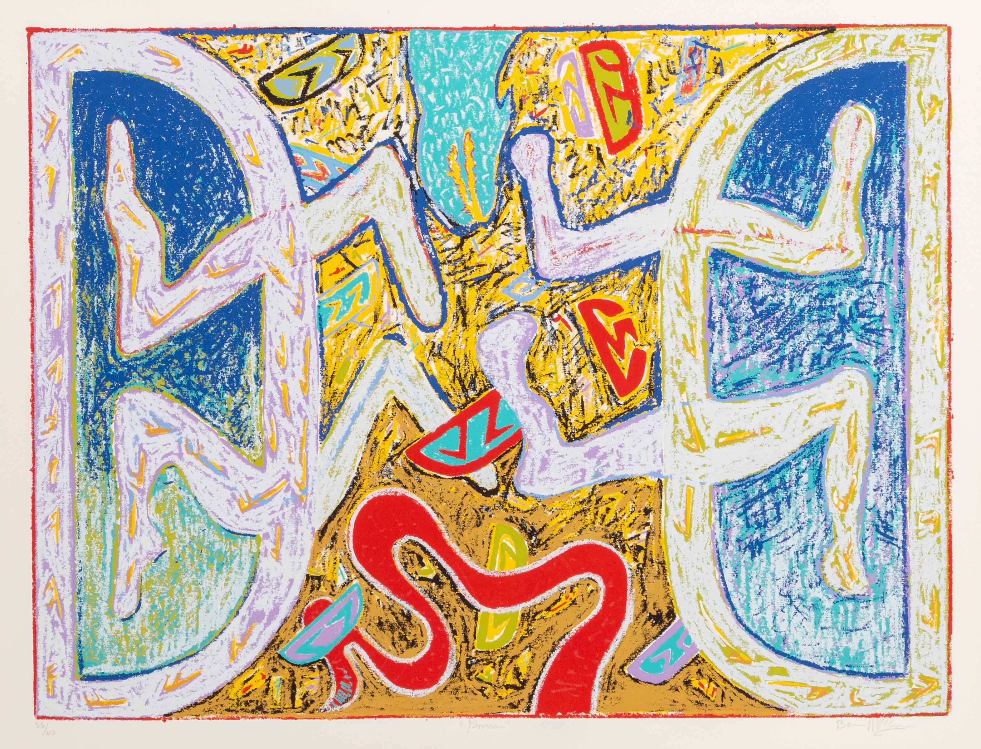 Sérigraphie pop art de l'artiste américain Brian McKinney.  Signé, numéroté et titré au crayon

Edition : 35/40
Taille de l'image : 18 x 23.5 pouces
Format du papier : 20.5 x 25.5 in. (52.07 x 64.77 cm)