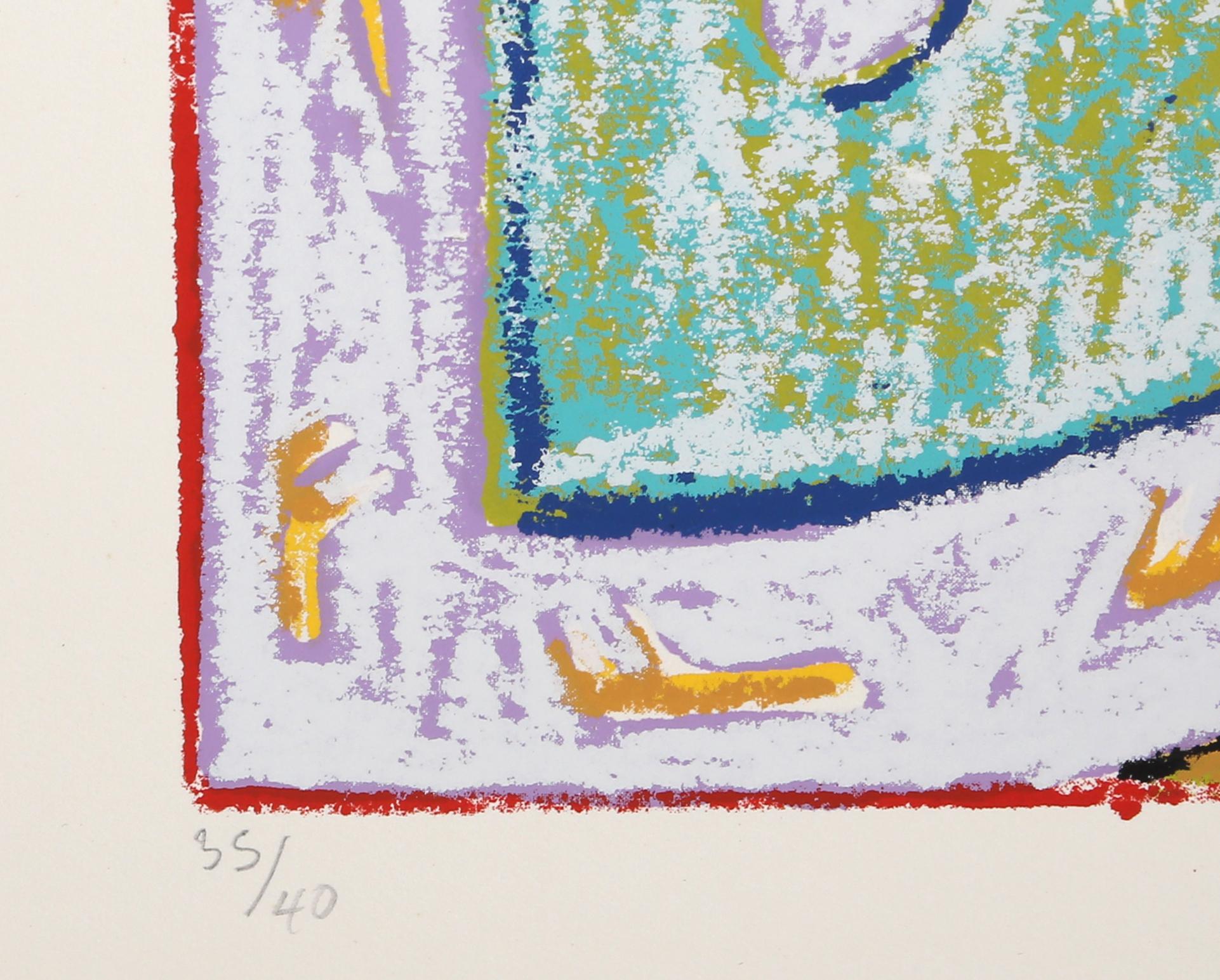 Sérigraphie pop art de l'artiste américain Brian McKinney.  Signé, numéroté et titré au crayon

Edition : 35/40
Taille de l'image : 18 x 23.5 pouces
Taille du papier : 20,5 x 25,5 in. (52,07 x 64,77 cm)
