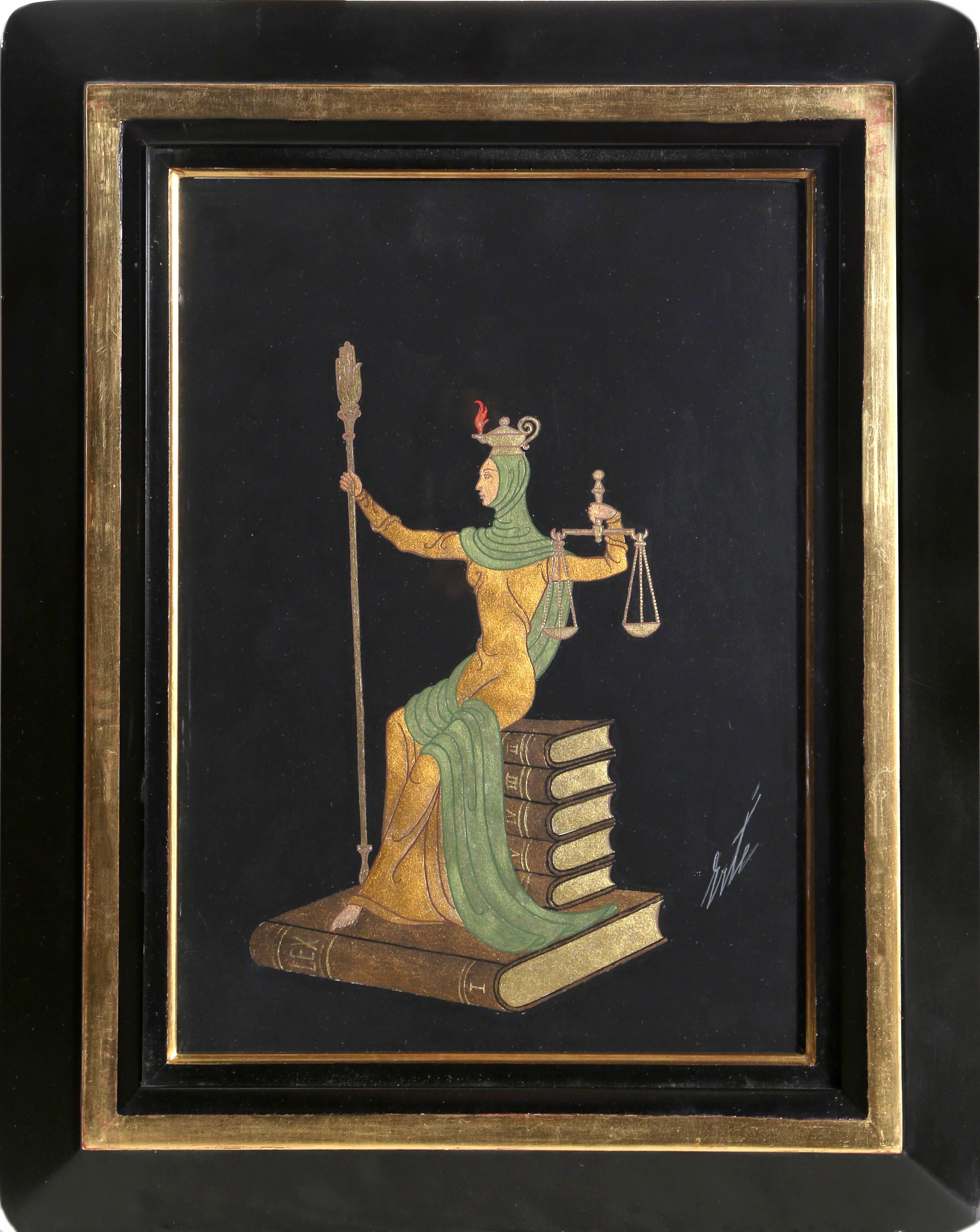 famous lady justice painting