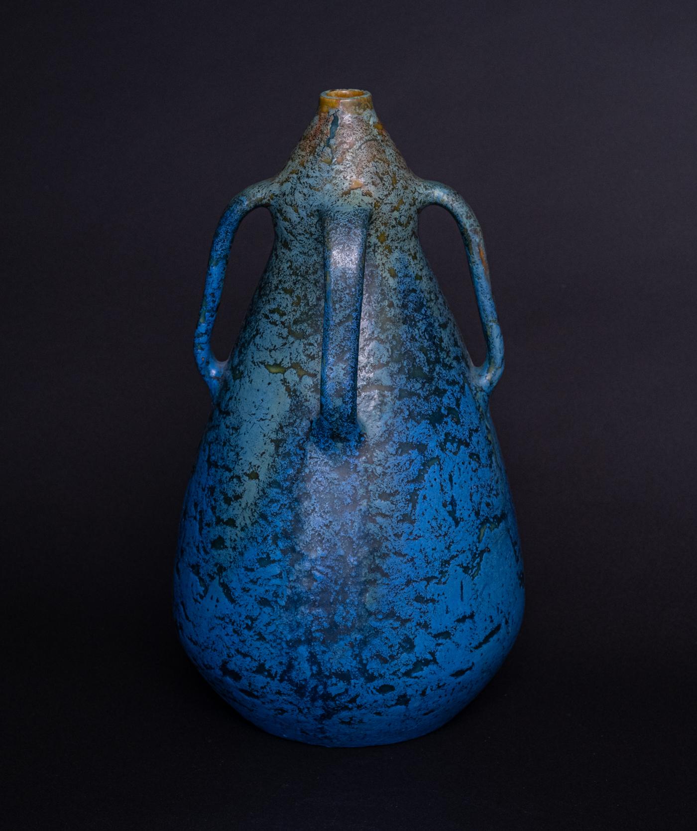 Bohemian Flux Vase - Art by kuk Fachschule fur Keramik und Verwandte Kunstgewerbe