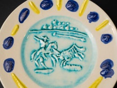 "Picador" Madoura plate.