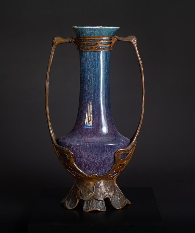 Otto Eckmann - Waterlily Vase by Otto Eckmann, Jugendstil Vase For Sale at  1stDibs | maria eckmann, otto eckmann art, alexander eckmann
