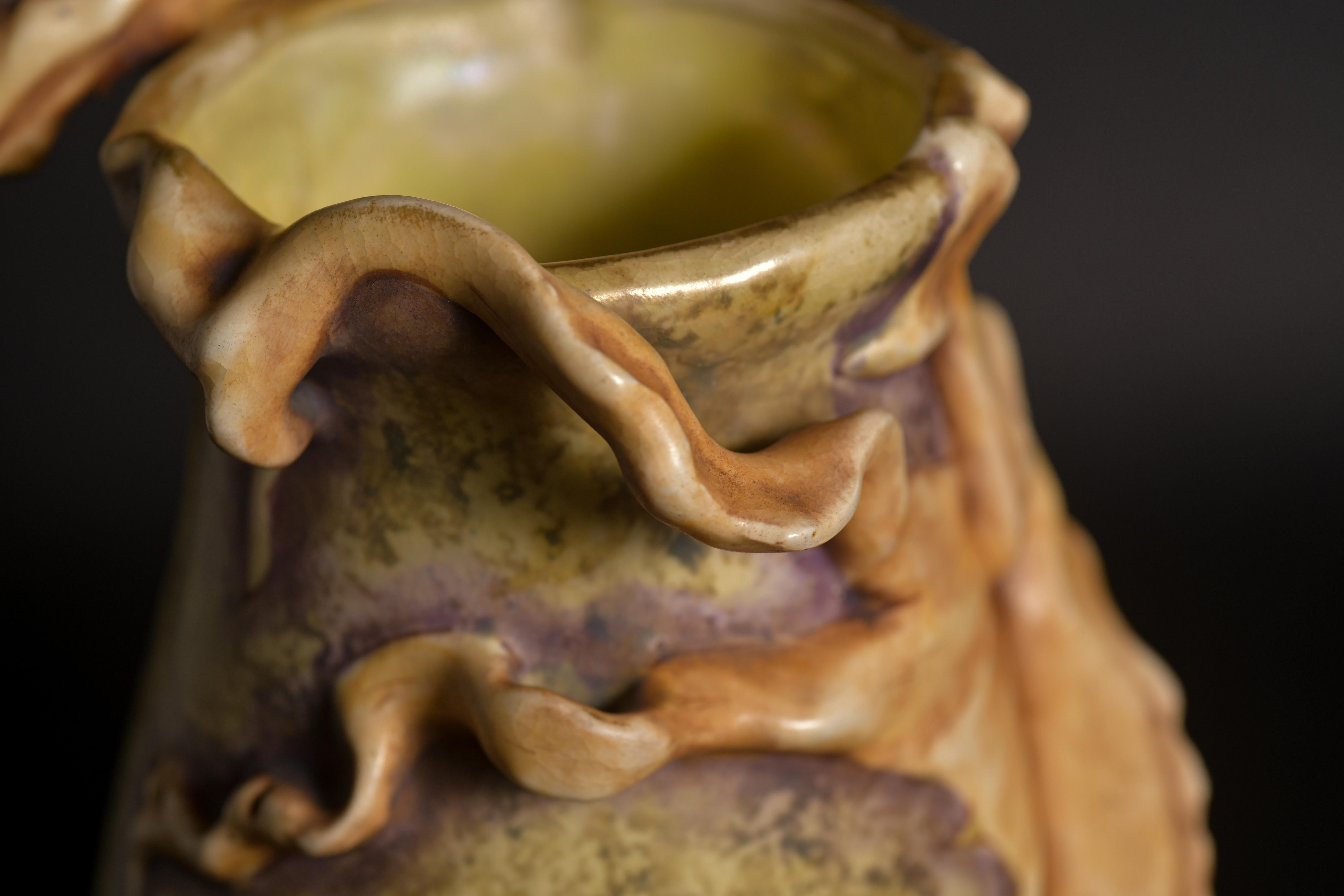 Angey, web-footed Sea Monster Vase by RStK Amphora 5