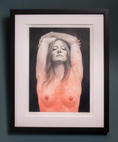 "Open (Study)" drawing by Hiroshi Hayakawa