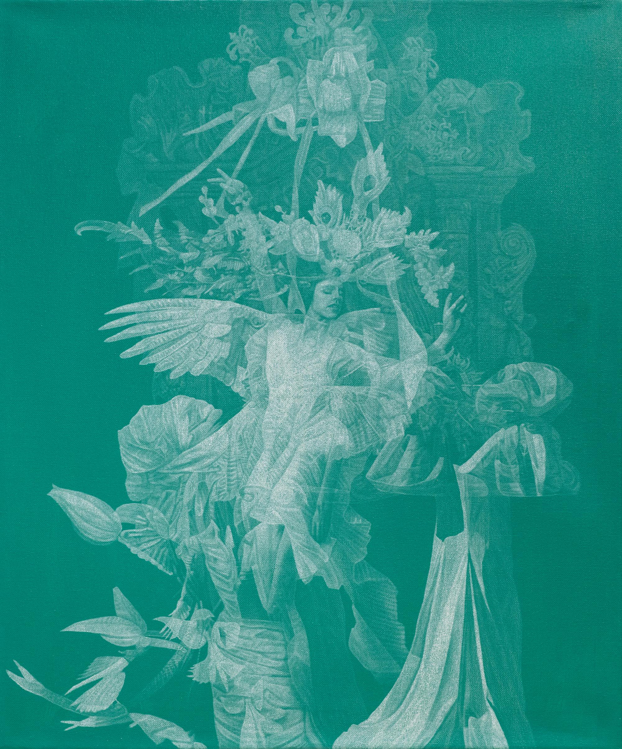 Figurative Art de Julio César Delgado - Cloris