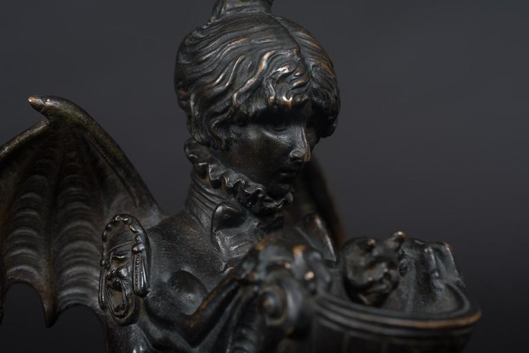 Sarah Bernhardt Sphinx Inkwell At 1stdibs Sarah Bernhardt Sphinx Inkwell At 1stdibs