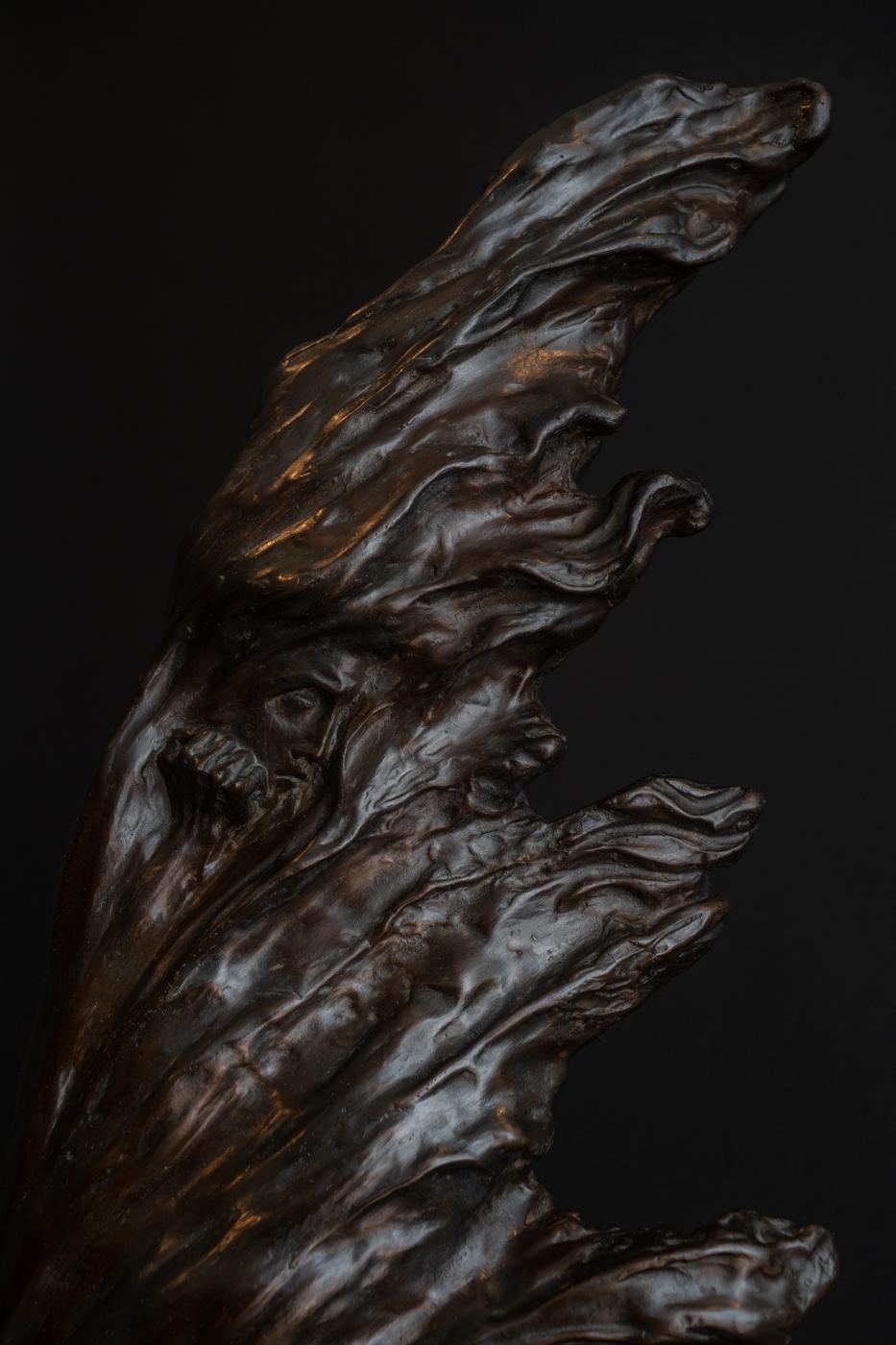 Storm (Burza) - Sculpture by Boleslaw Biegas