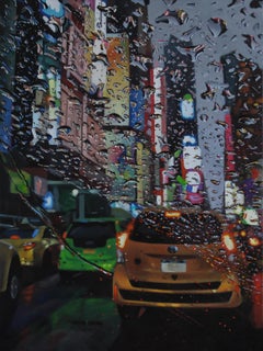 Untitled original NYC CITY  landscape painting