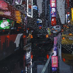 Dividing Infinity original NYC CITY  landscape painting
