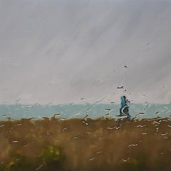 Jam IV original Rain landscape painting Contemporary art - 21st Century