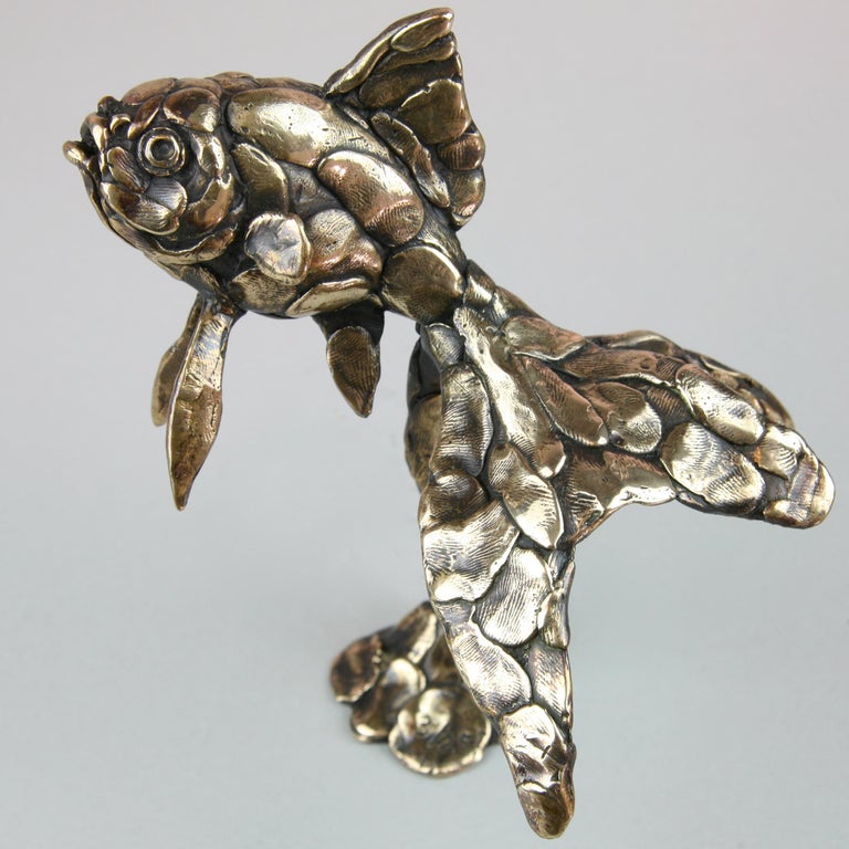Andrzej Szymczyk Goldfish III bronze sculpture limited edition