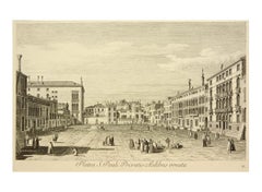 Antonio Visentini, View of Venice, engraving after Canaletto, 1790