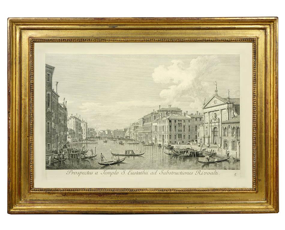 Antonio Visentini, Twelve Views of Venice, Engravings after Canaletto, 1790 2