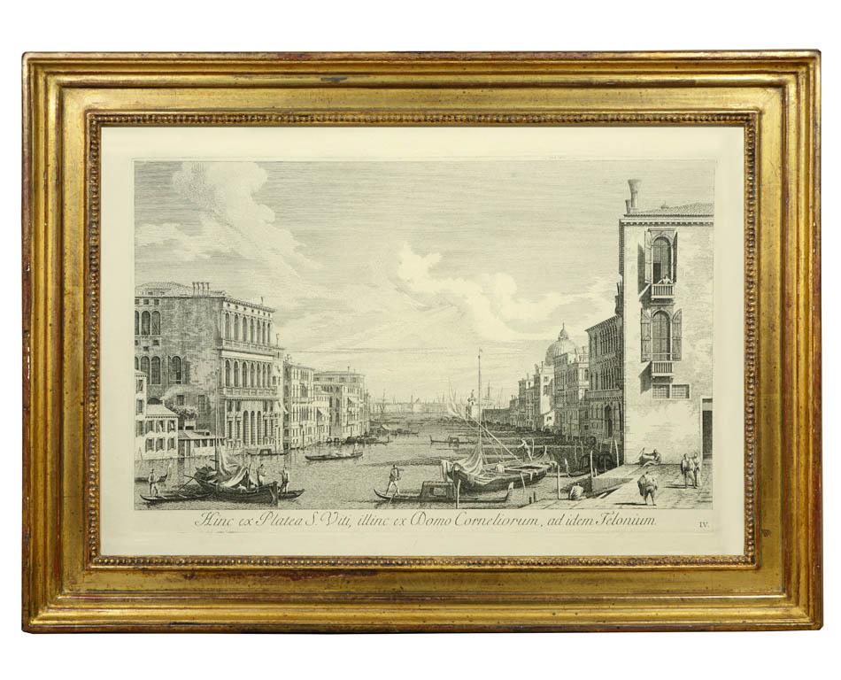 Antonio Visentini, Twelve Views of Venice, Engravings after Canaletto, 1790 4