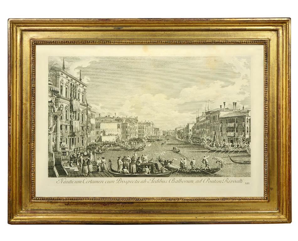 Antonio Visentini, Twelve Views of Venice, Engravings after Canaletto, 1790 6