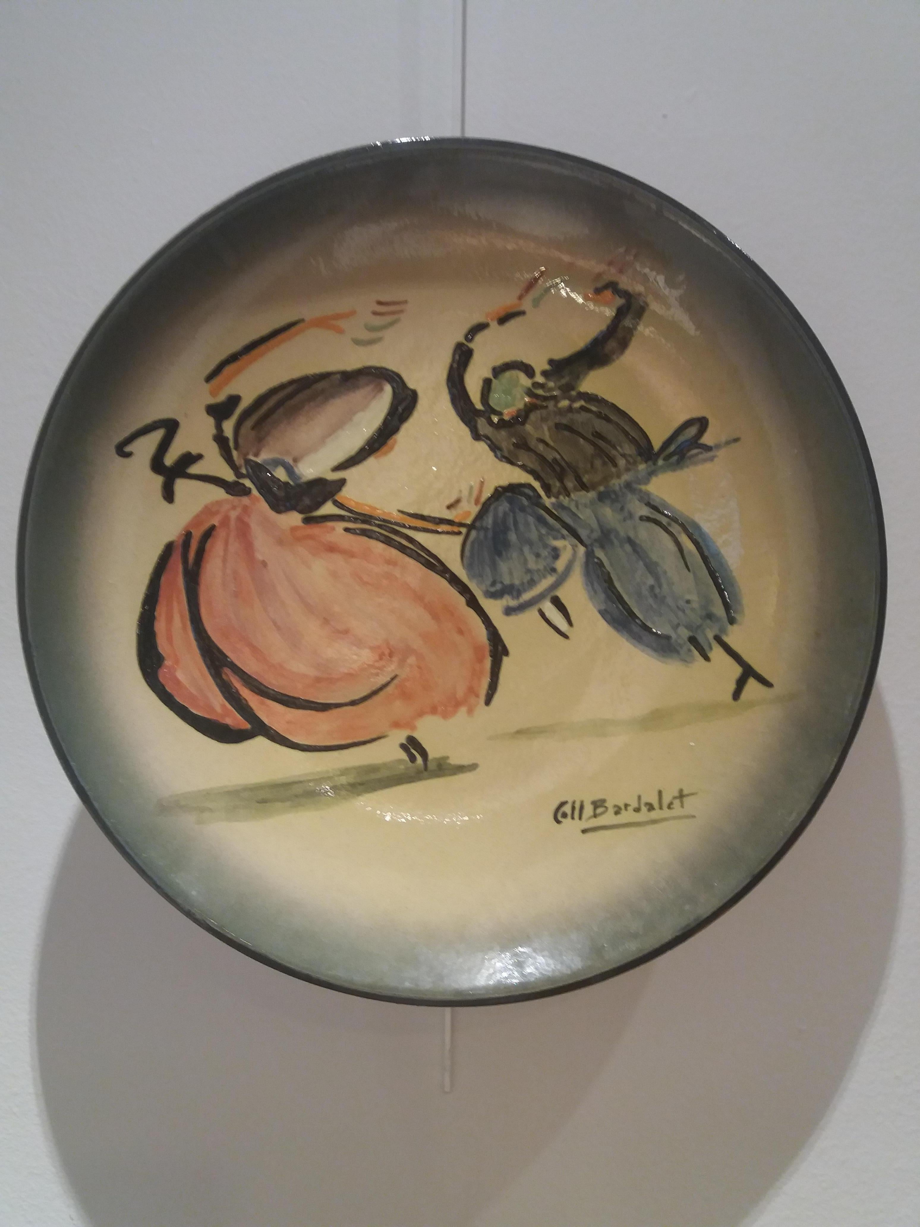 Bolero mallorquin. Original multiple ceramic piece
Spanish painter maximum representative of the art of Mallorca at the end of the 20th century. Costumbrista work. With different own museums in different sites exhibited in the main galleries of