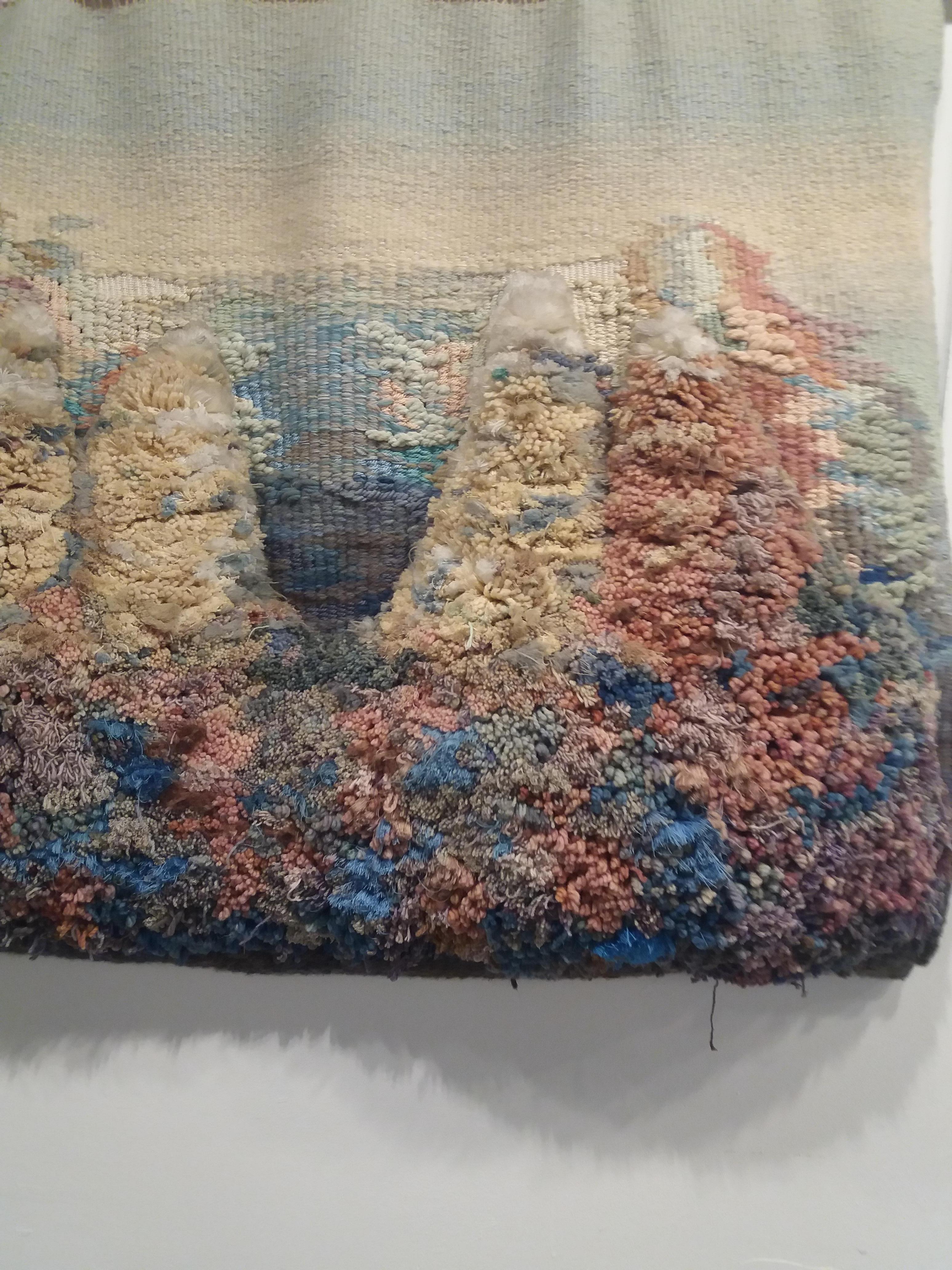 RAVENTOS 125 Marine . Original tapestry For Sale 2