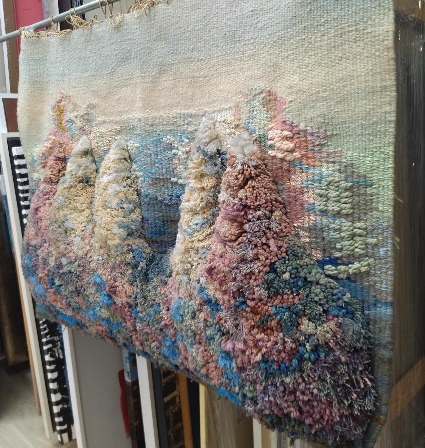RAVENTOS 125 Marine . Original tapestry For Sale 5