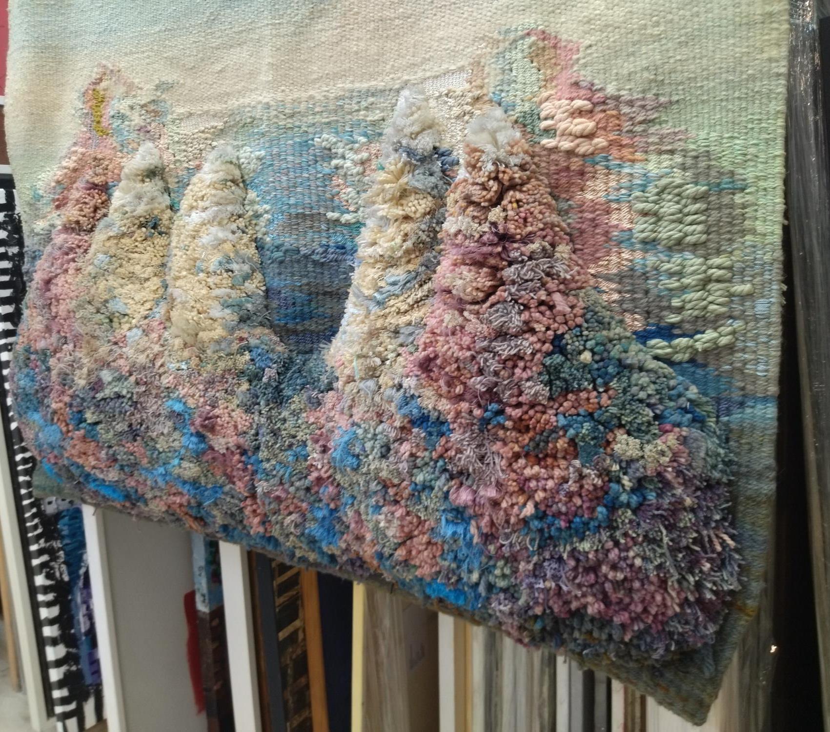 RAVENTOS 125 Marine . Original tapestry For Sale 6