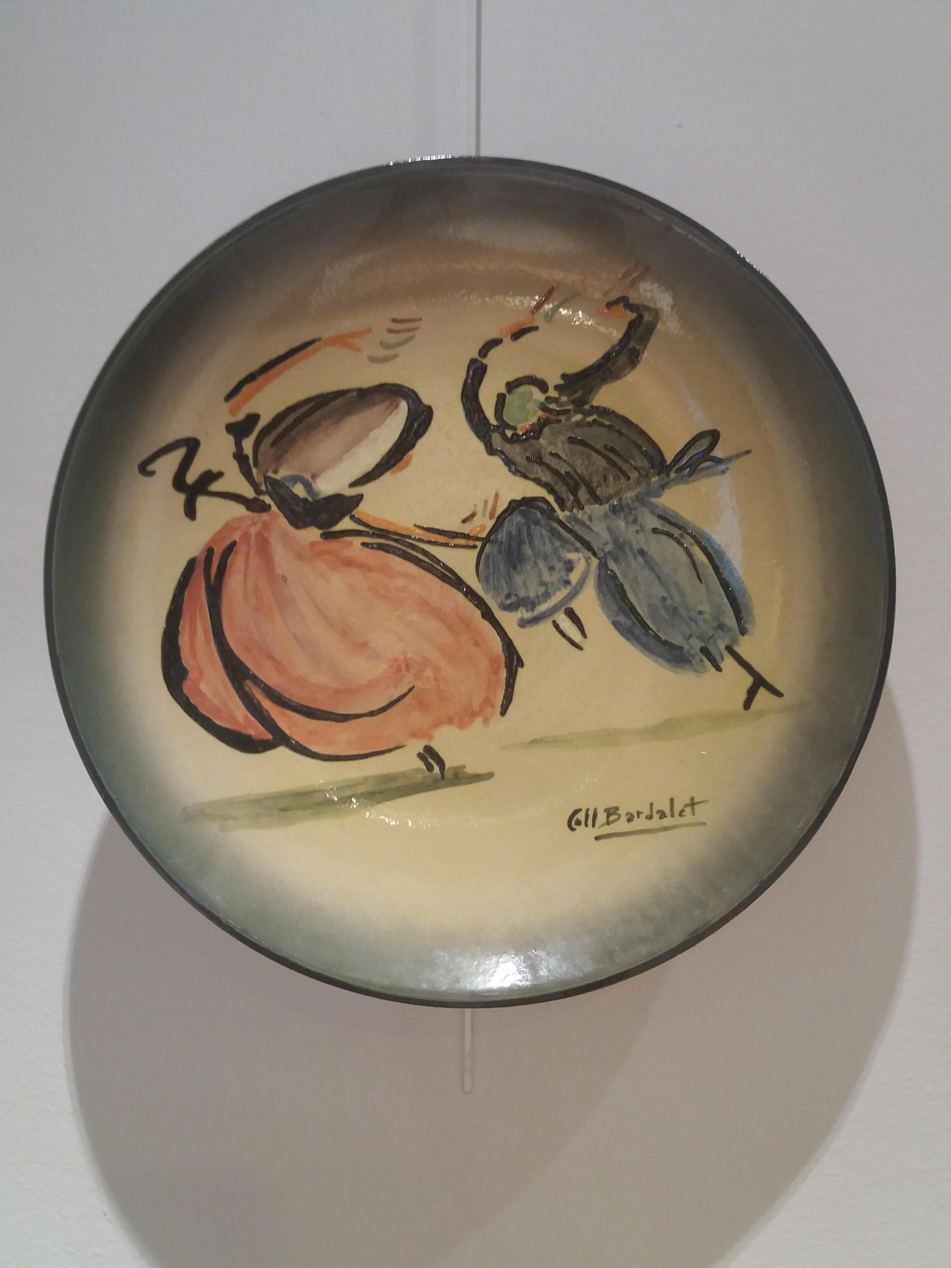 Coll Bardolet   Bolero mallorquin. Original multiple ceramic piece For Sale 1