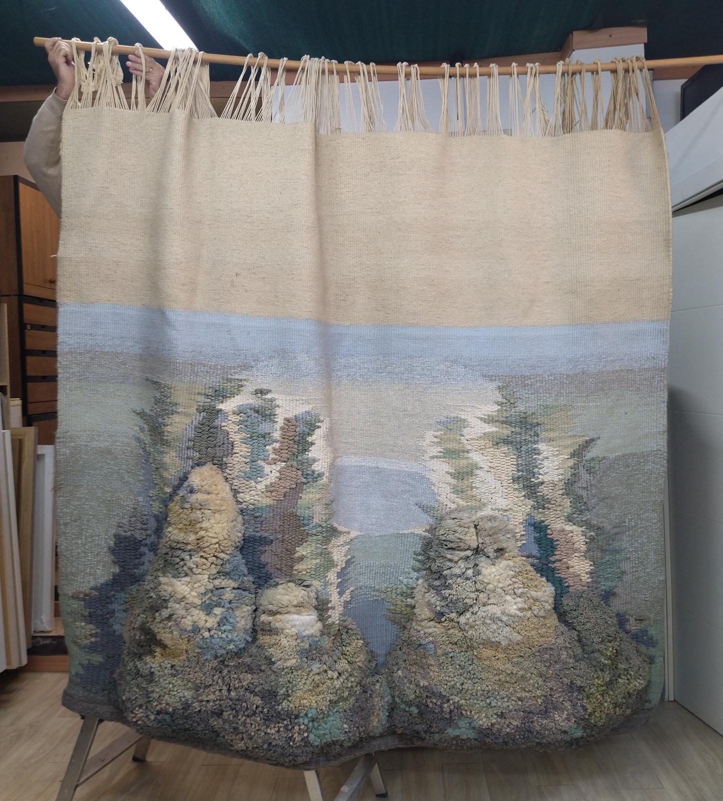Raventos  26  Birth of Venus. Original Big  Tapestry For Sale 6