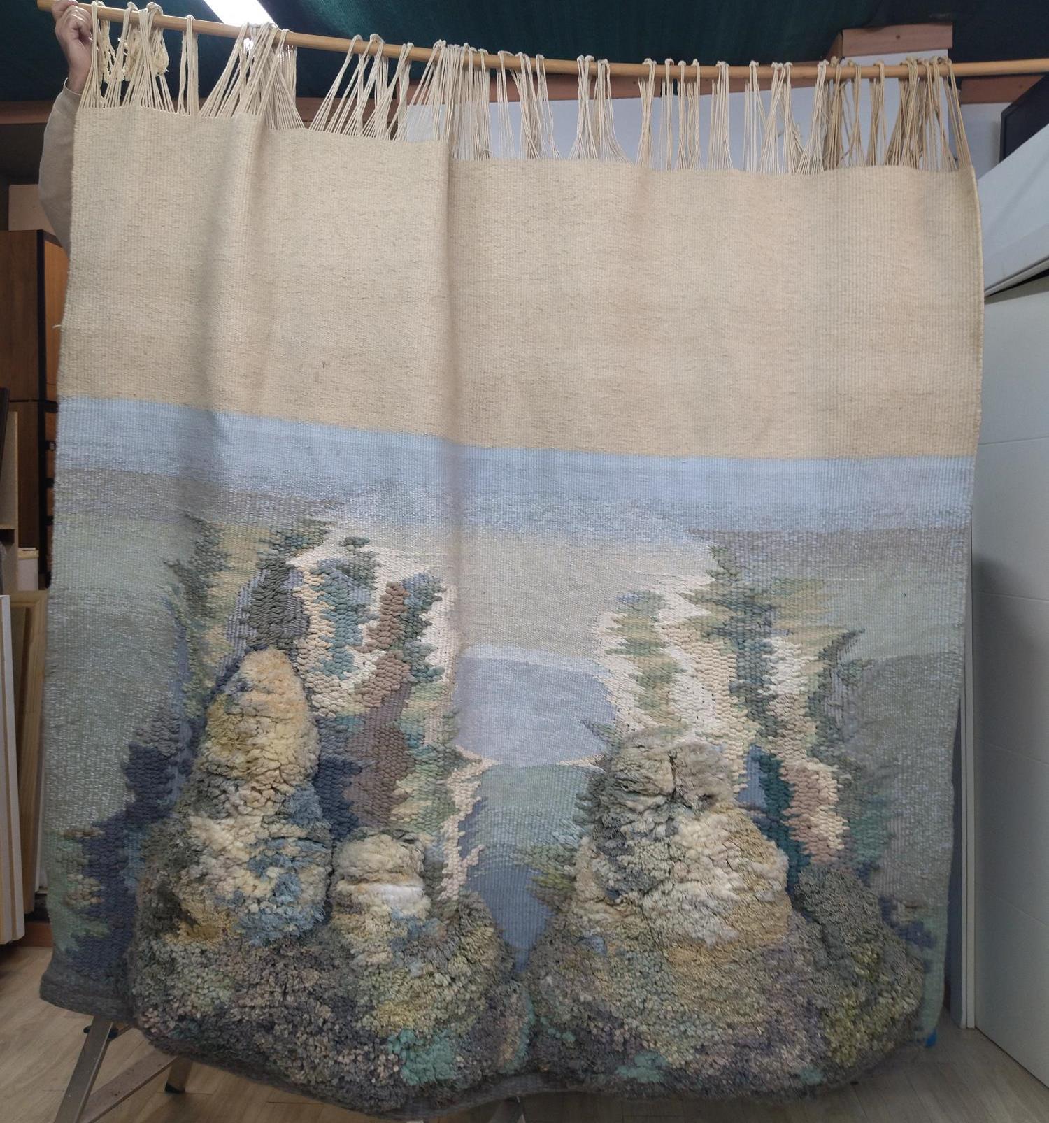 Raventos  26  Birth of Venus. Original Big  Tapestry For Sale 10