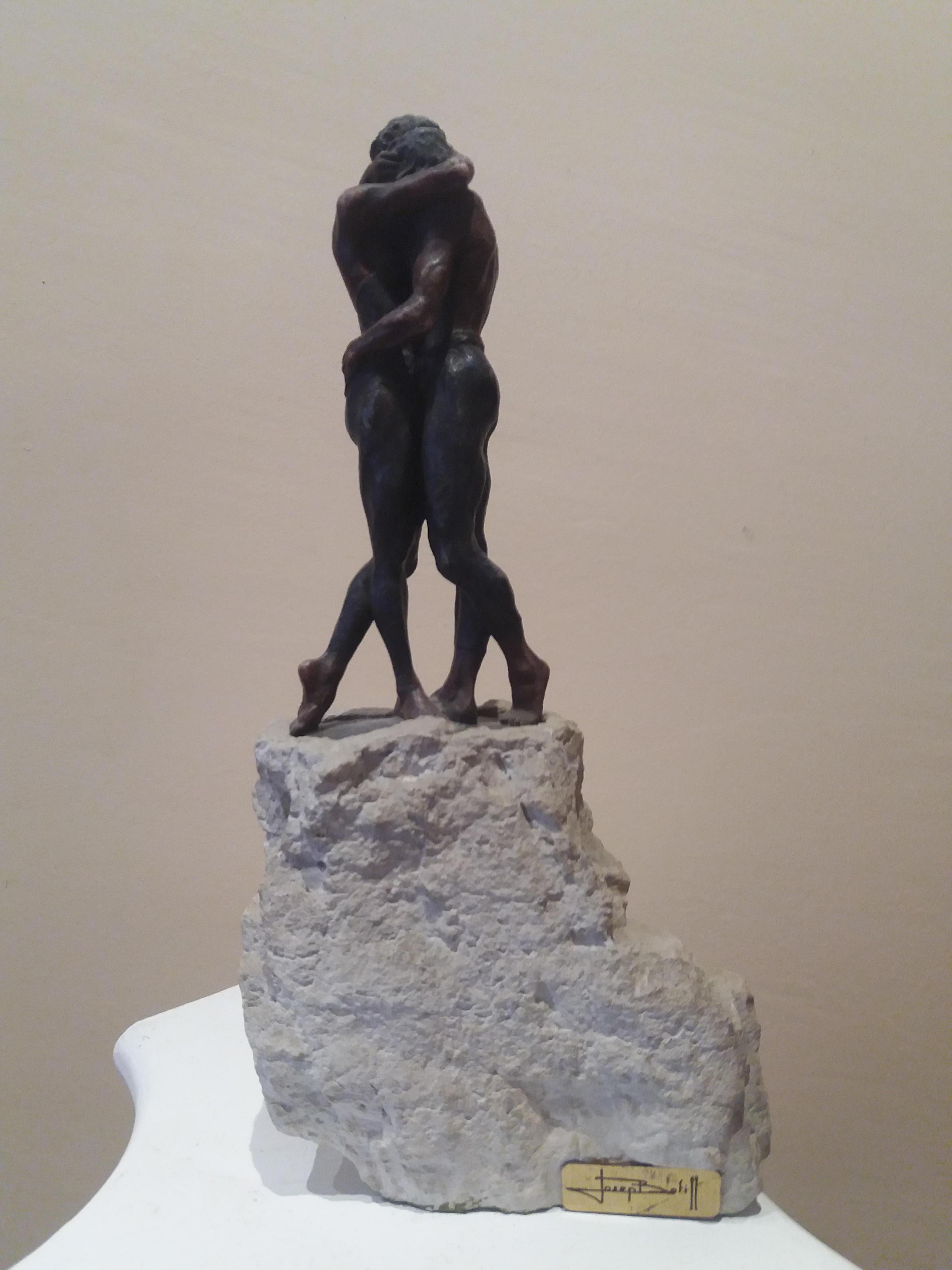 Love Love. mehrere Original-Bronze. Skulptur 2