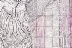 The Dance (2) Contemporary Drawing in Graphite and Watercolor, 2010+