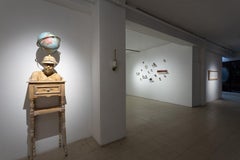 Untitled Contemporary Sculpture, Mixed Media on Cardboard, 2010-