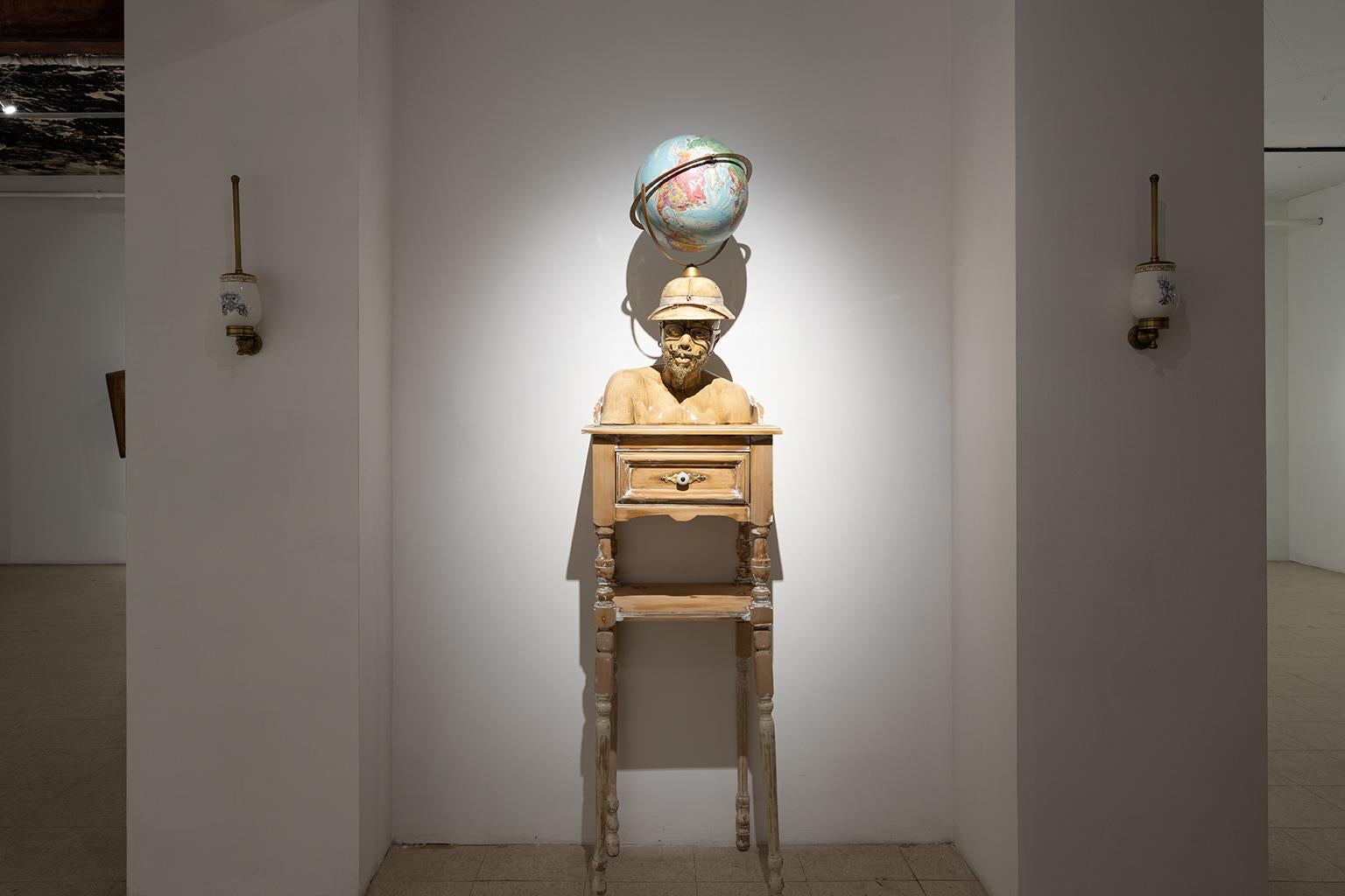 Eddy Firmin Figurative Sculpture - Untitled