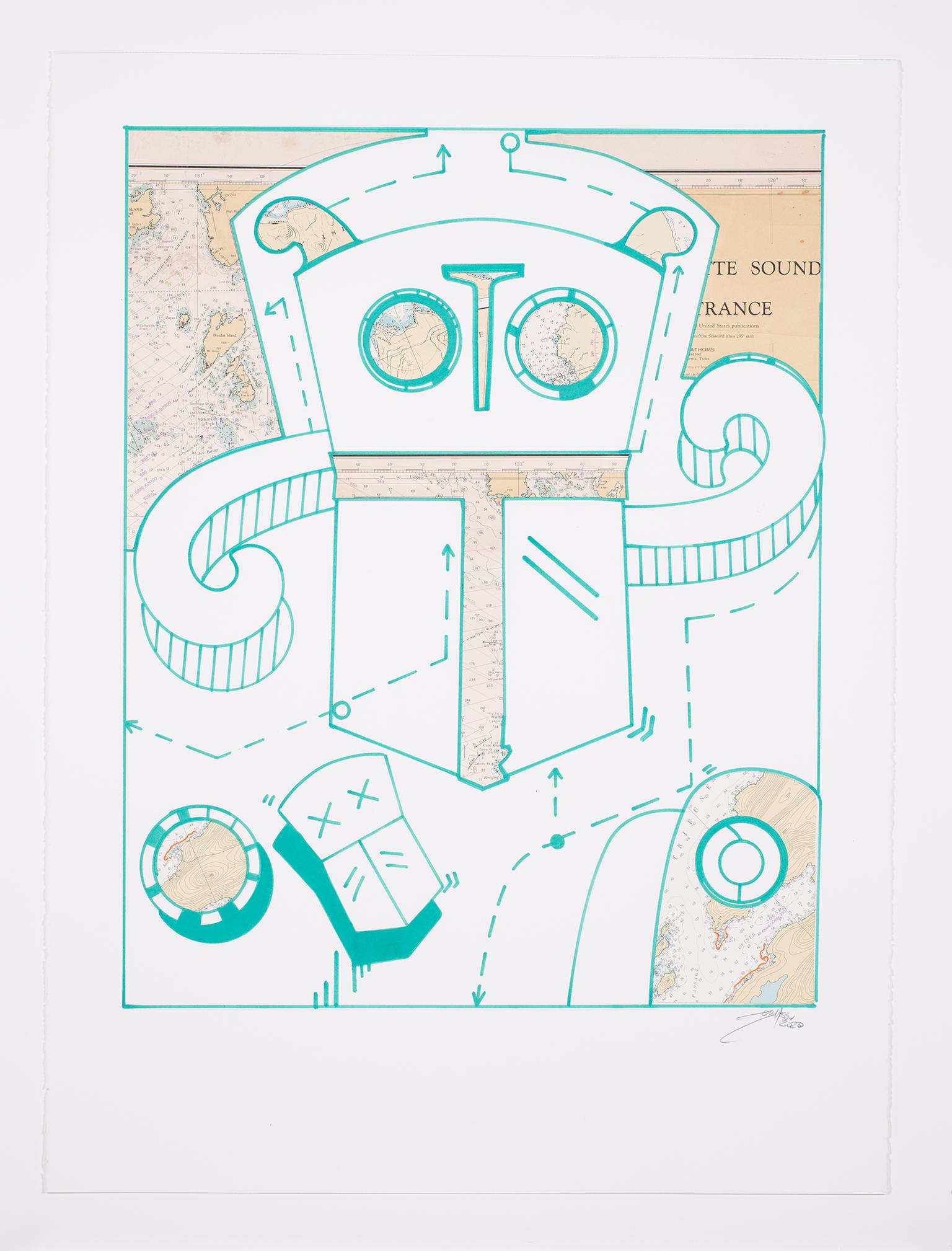 Figurative Art de Sonny Assu - Teléfono fijo nº 9