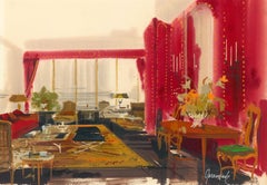1950-1959 Zeichnungen und Aquarellmalerei