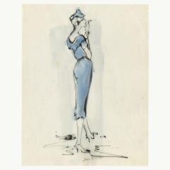 Paris Couture en bleu